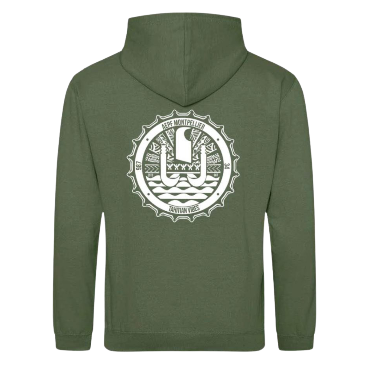Pull Vert Kaki - Adulte